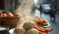 简洁大气的早餐店名字大全：幸福食光/好记又带食欲