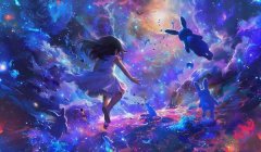 适合二次元的网名精选集：奶糖暴击术、星河呕吐物（可爱中二度爆表）