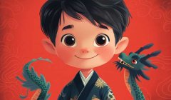 福气满满的男孩名字：吉祥/鸿运当头（瑞翔、璟乐）